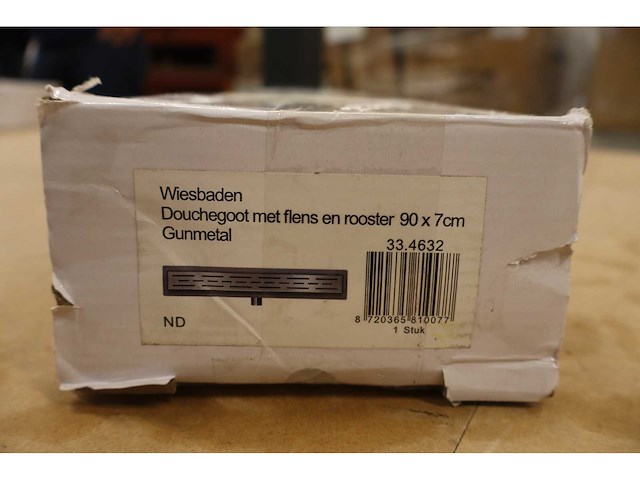 Wiesbaden - - douchegoot met flens en rooster - afbeelding 5 van  7