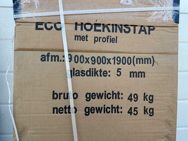 Wiesbaden - douchedeur - hoekinstap - douchecabine - afbeelding 2 van  4