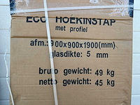 Wiesbaden - douchedeur - hoekinstap - douchecabine - afbeelding 2 van  4
