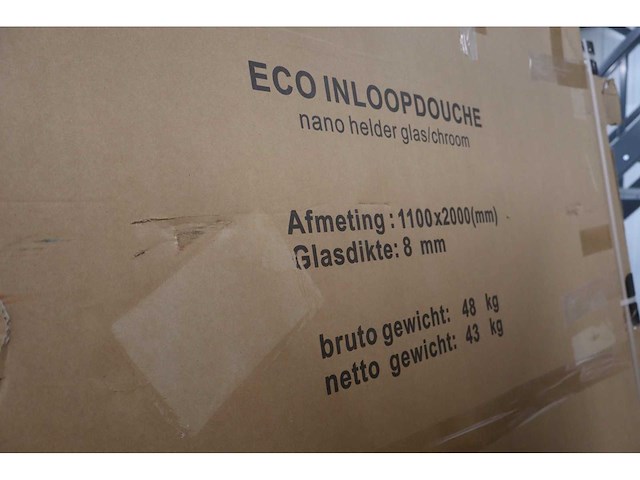 Wiesbaden - eco - inloopdouche / vaste douchewand - afbeelding 3 van  4