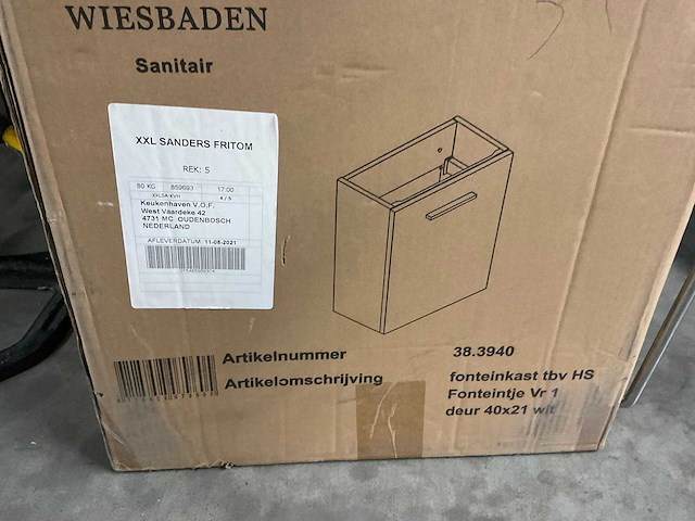 Wiesbaden - fonteinkastje - badmeubel - afbeelding 3 van  4