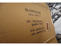 Wiesbaden - graffic - inloopdouche / vaste douchewand - afbeelding 3 van  4