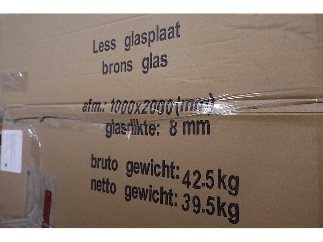 Wiesbaden - less - losse douchewand (glasplaat) - afbeelding 3 van  4