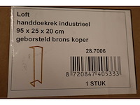 Wiesbaden - loft - wandmontage rek - handdoekrek - afbeelding 5 van  5