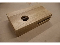 Wiesbaden - oak - fonteinplank / planchet voor opzetfontein - afbeelding 1 van  3