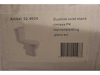 Wiesbaden - rimless pk - duoblok toilet staand - afbeelding 8 van  8