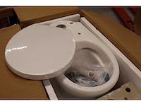 Wiesbaden - rimless pk - duoblok toilet staand - afbeelding 2 van  8