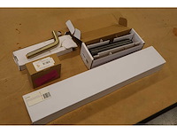 Wiesbaden - toiletrolhouder + glijstang + uitloop + thermostaatkraan (4x)