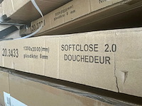 Wiesbaden 20.3433 softclose 2.0 douchedeur 120cm - afbeelding 4 van  5