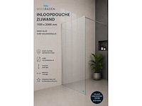 Wiesbaden 20.3443 douchewand 110cm (2x) - afbeelding 1 van  2