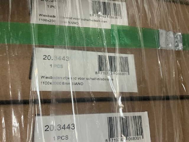 Wiesbaden 20.3443 douchewand 110cm (4x) - afbeelding 2 van  3
