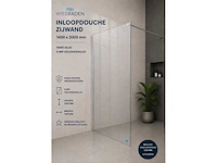 Wiesbaden 20.3445 douchewand 140cm (2x) - afbeelding 1 van  4