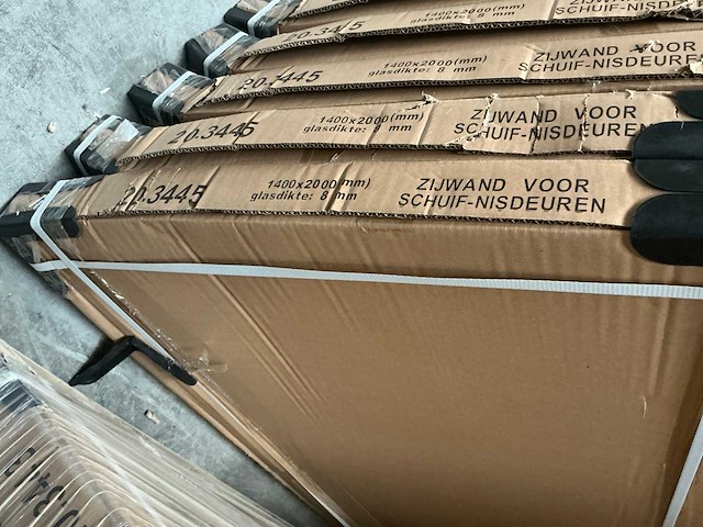 Wiesbaden 20.3445 douchewand 140cm (2x) - afbeelding 2 van  4