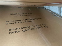 Wiesbaden 20.3455 slim glasplaat 100cm - afbeelding 4 van  4