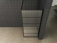 Wiesbaden 20.3522 inloopdouche matzwart 100cm - afbeelding 2 van  4