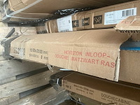 Wiesbaden 20.3522 inloopdouche matzwart 100cm - afbeelding 2 van  4