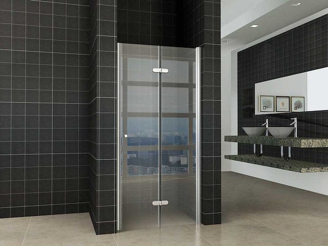 Wiesbaden 20.3721 douche vouwbare nisdeur 80cm - afbeelding 1 van  5
