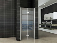 Wiesbaden 20.3721 douche vouwbare nisdeur 80cm