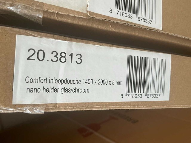 Wiesbaden 20.3813 comfort inloopdouche 140cm - afbeelding 2 van  5
