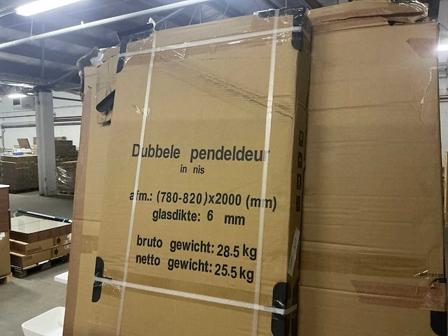 Wiesbaden 20.3821 dubbel pendeldouchedeur - afbeelding 1 van  3