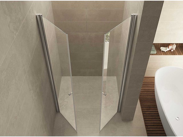 Wiesbaden 20.3824 douchedeur met nano coating 90x200 cm - afbeelding 2 van  4