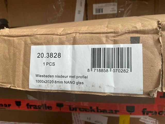 Wiesbaden 20.3828 nis douchedeur - afbeelding 2 van  2