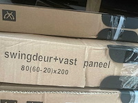 Wiesbaden 20.3920 douche swingdeur 80cm - afbeelding 2 van  3