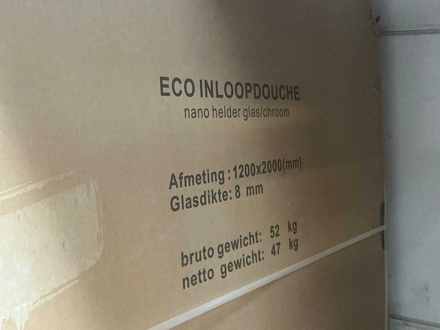 Wiesbaden 20.4053 eco inloopdouche 120cm - afbeelding 3 van  5