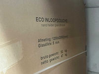 Wiesbaden 20.4053 eco inloopdouche 120cm - afbeelding 3 van  5