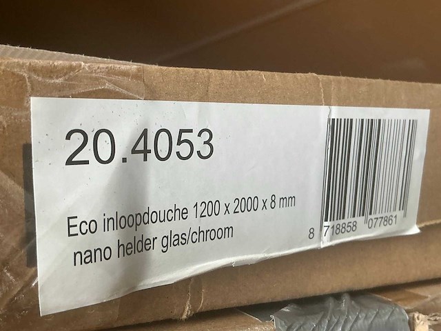 Wiesbaden 20.4053 eco inloopdouche 120cm - afbeelding 4 van  5