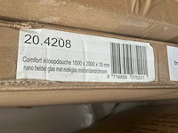 Wiesbaden 20.4208 comfort inloopdouche 100cm - afbeelding 2 van  3