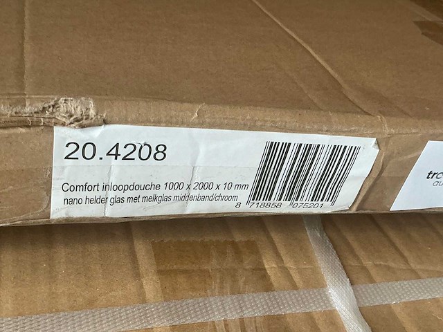 Wiesbaden 20.4208 comfort inloopdouche 100cm - afbeelding 3 van  3