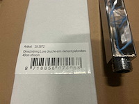 Wiesbaden 29.3872 luxe douchearm 40cm chrome (25x) - afbeelding 2 van  2