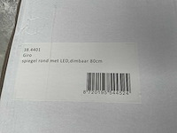 Wiesbaden 38.4401 giro badkamer spiegel rond 80cm - afbeelding 4 van  4