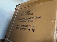 Wiesbaden 5-hoek 100x100cm douchecabine - afbeelding 2 van  3