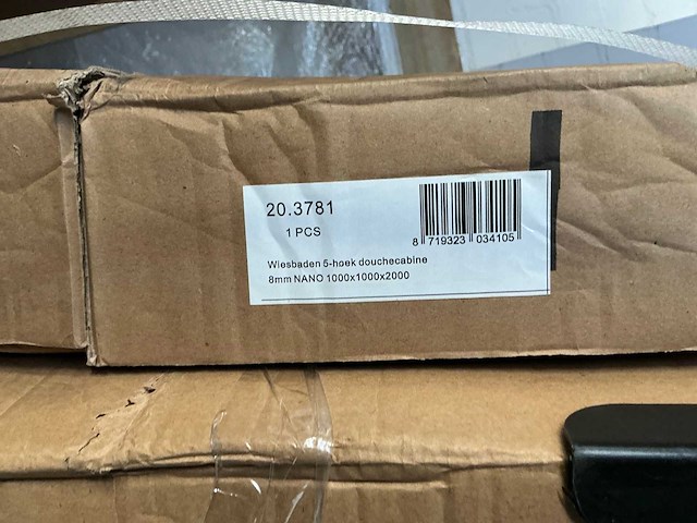 Wiesbaden 5-hoek 100x100cm douchecabine - afbeelding 3 van  3