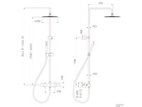 Wiesbaden caral (29.2955) douchekraan - afbeelding 5 van  5