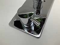 Wiesbaden caral inbouwthermostaat douche chroom afbouwdeel - afbeelding 4 van  8