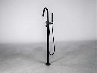 Wiesbaden caral vrijstaande badkraan mat zwart 29.2932 - afbeelding 2 van  2