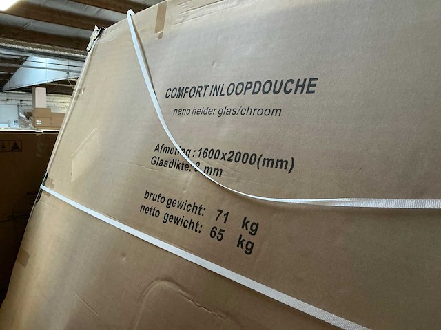 Wiesbaden comfort 160x200cm inloopdouche - afbeelding 2 van  3