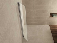 Wiesbaden comfort zijwand draaibaar 40x200 nano glas chroom 20.3951 - afbeelding 1 van  5