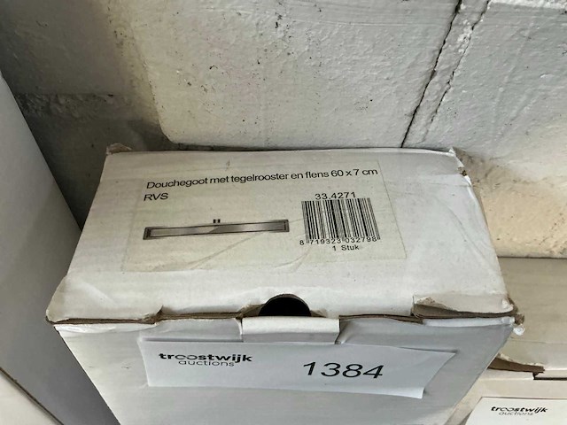 Wiesbaden douchegoot (60x7 cm) - afbeelding 3 van  3