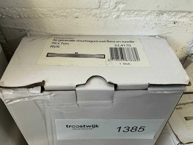 Wiesbaden douchegoot (70x7 cm) - afbeelding 3 van  3