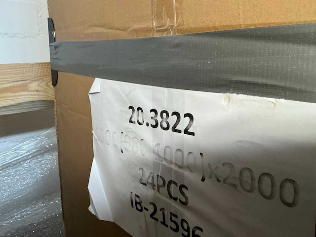 Wiesbaden dubbel 98x200cm pendeldeur voor nis - afbeelding 3 van  4