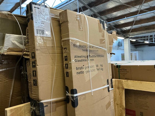 Wiesbaden eco hoekinstap 80x80cm douchecabine - afbeelding 3 van  3