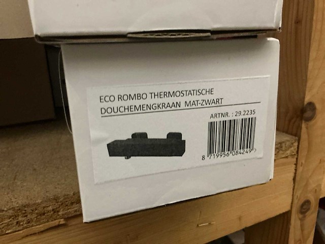 Wiesbaden eco rombo douchemengkraan (2x) - afbeelding 1 van  1