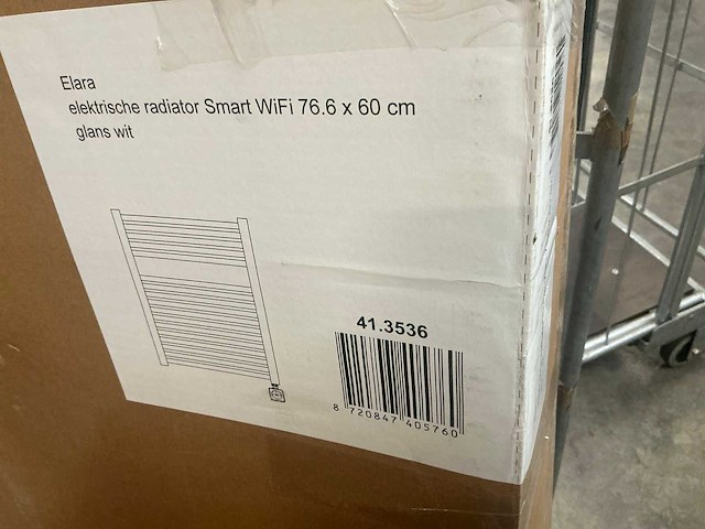 Wiesbaden elara elektrische radiator met smart wifi functionaliteit - afbeelding 2 van  2