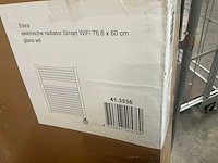 Wiesbaden elara elektrische radiator met smart wifi functionaliteit - afbeelding 2 van  2