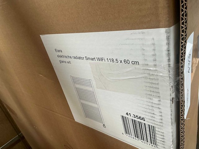 Wiesbaden elara elektrische radiator met smart wifi functionaliteit - afbeelding 2 van  2