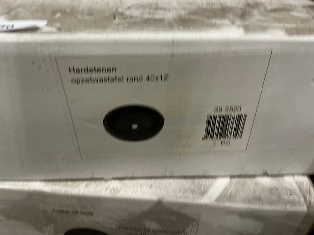 Wiesbaden hardstenen 40x12cm opzet wastafel (4x) - afbeelding 3 van  4